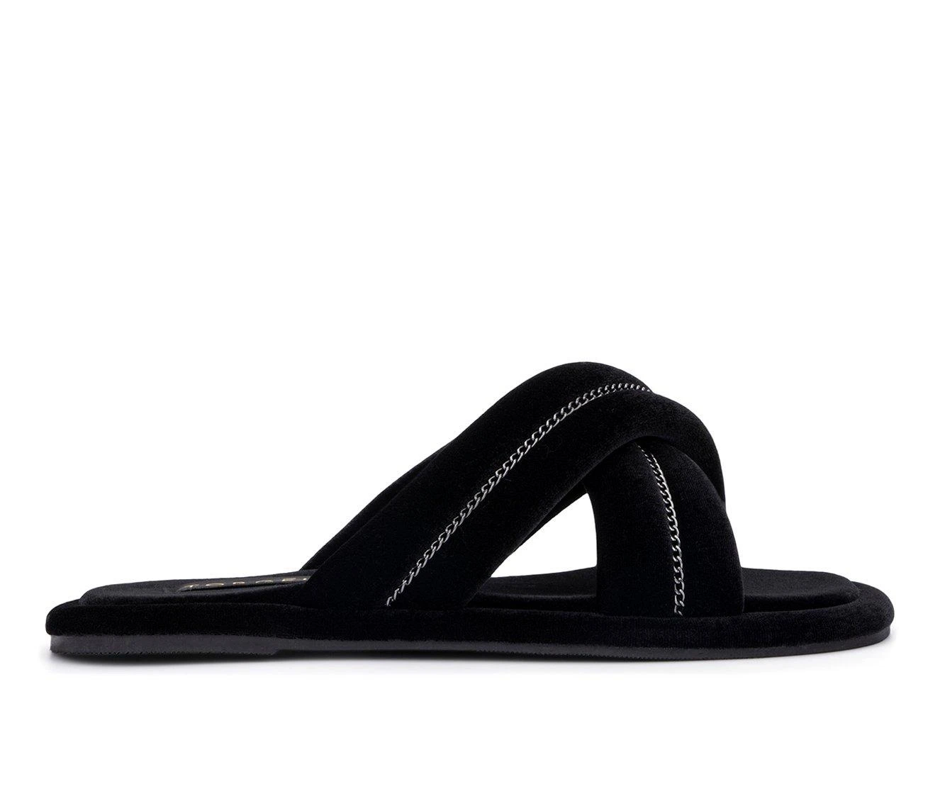 Women's Torgeis Cecilia Slide Sandals Black 2 Women's Torgeis Cecilia Slide Sandals Black - Image 2