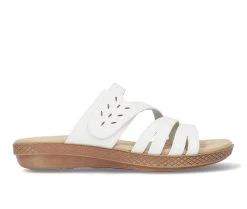 Alternative view of Women's Easy Street Alma Slide Sandals White