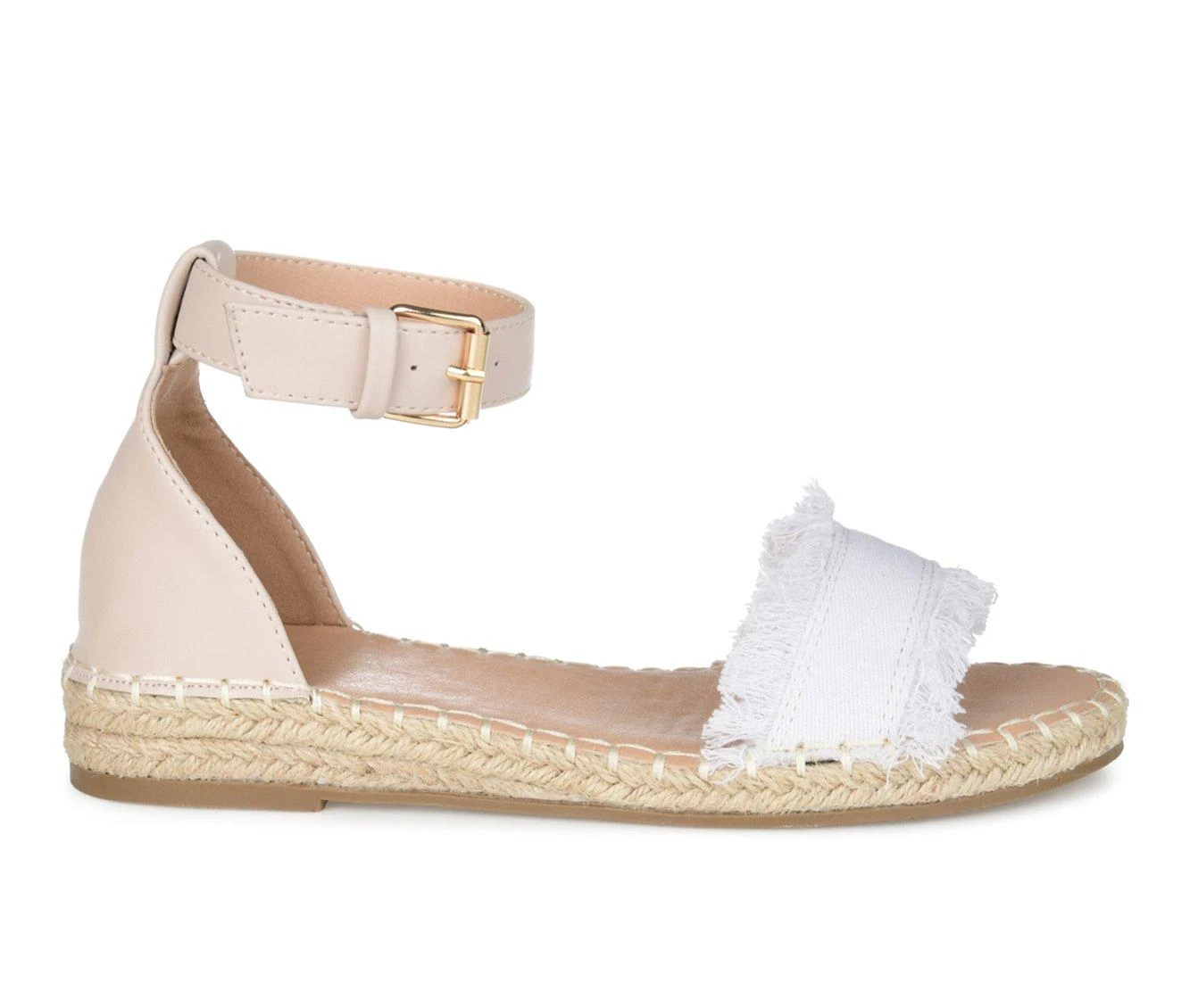 Women's Journee Collection Tristeen Espadrille Sandals Women's Journee Collection Tristeen Espadrille Sandals White -GC shoes Shop 1 2807
