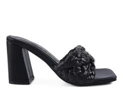 Women's London Rag Pout Pro Dress Sandals Black