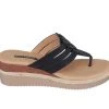 Women's GC Shoes Garson Wedge Sandals Black