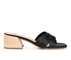 Women's Journee Collection Moree Dress Sandals Black