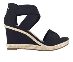 Women's Impo Trissa Wedge Sandals Black