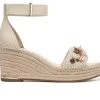 Women's Franco Sarto Clemensshl Espadrille Wedge Sandals Beige