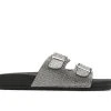 Women's Madden Girl Teddy Footbed Sandals Black