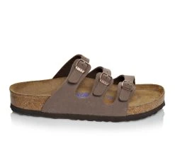 Women's Birkenstock Florida Footbed Sandals Mocha