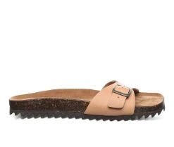 Women's Bearpaw Ava Footbed Sandals Brown