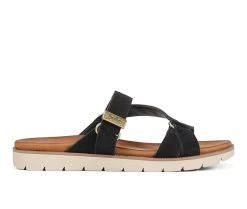GC shoes Shop 31 Women's Zodiac Nelia Footbed Sandals Black