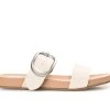 Women's Journee Collection Crysta Footbed Sandals Off White