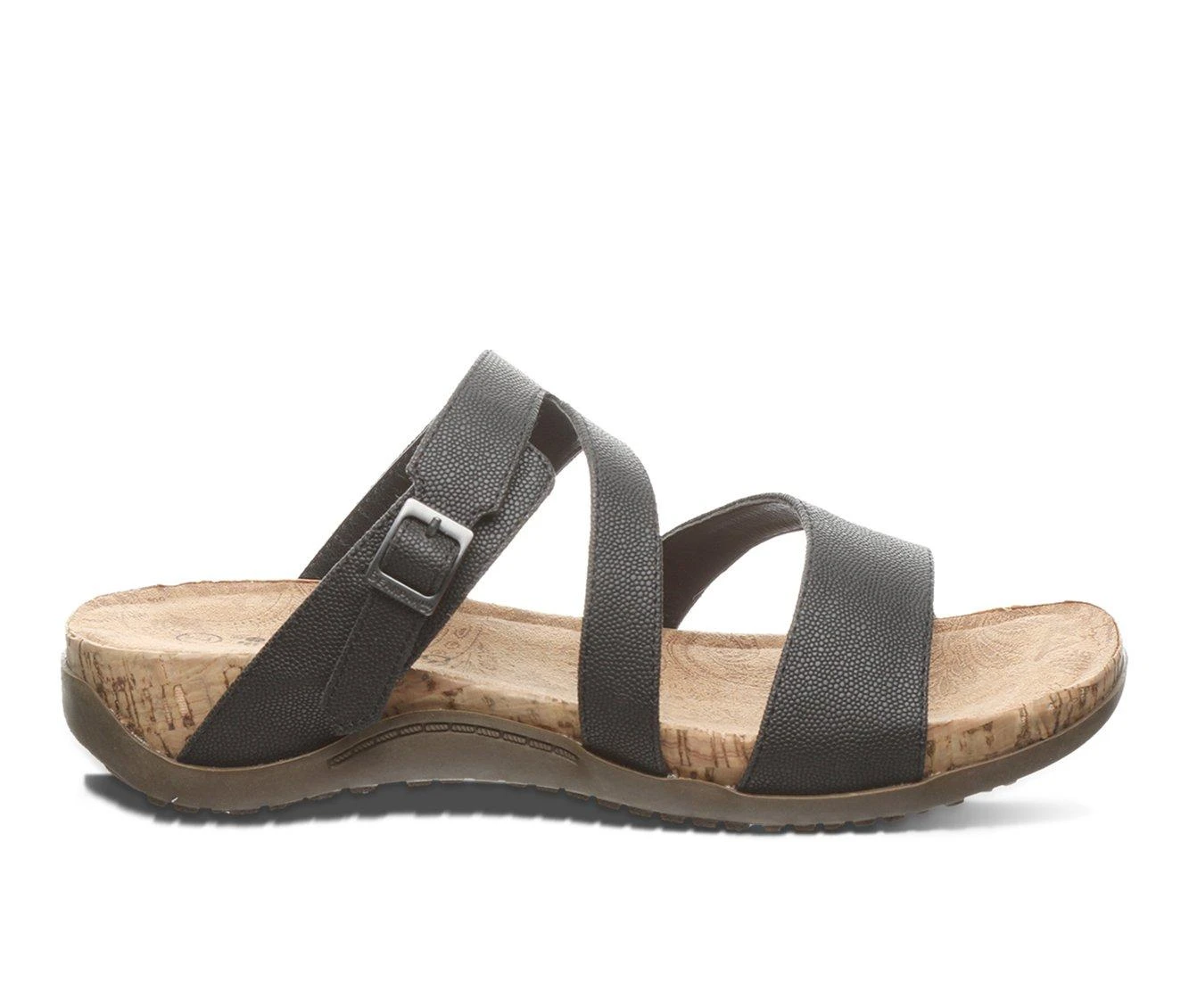 Women's Bearpaw Teresa Footbed Sandals Black 2 Women's Bearpaw Teresa Footbed Sandals Black - Image 2