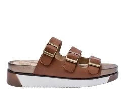 Women's Jane And The Shoe Nola Platform Sandals Brown