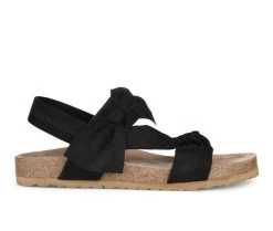 Women's Journee Collection Xanndra Footbed Sandals Black -GC shoes Shop 1 443