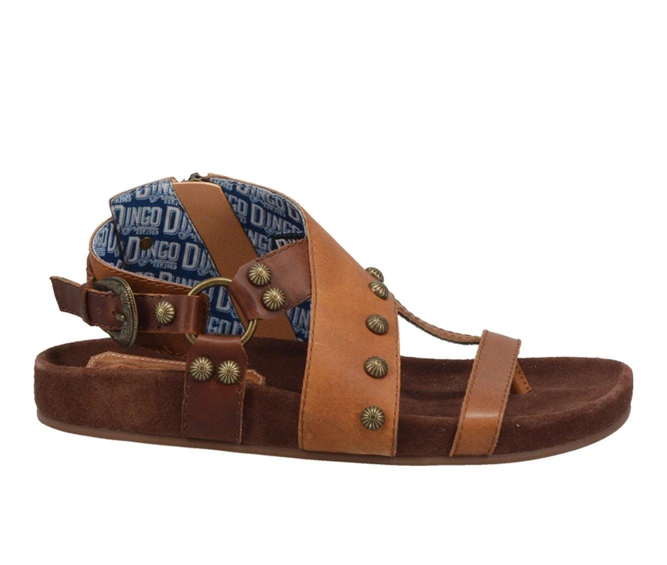 Women's Dingo Boot Sage Brush Footbed Sandals Camel 1 Women's Dingo Boot Sage Brush Footbed Sandals Camel