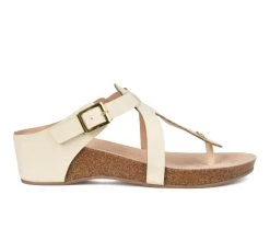 Women's Journee Collection Navara Sandals Beige