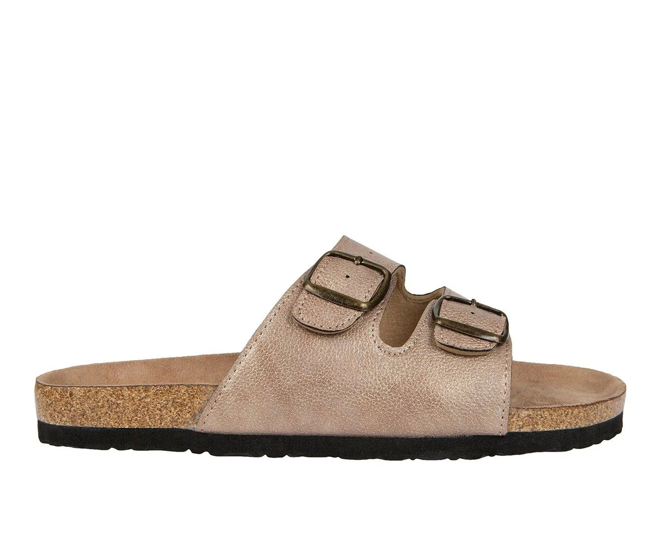 Women's Northside Mariani Footbed Sandals Bronze 2 Women's Northside Mariani Footbed Sandals Bronze - Image 2