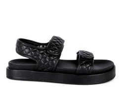 Women's London Rag Anvil Sandal Sandals Black -GC shoes Shop 1 503
