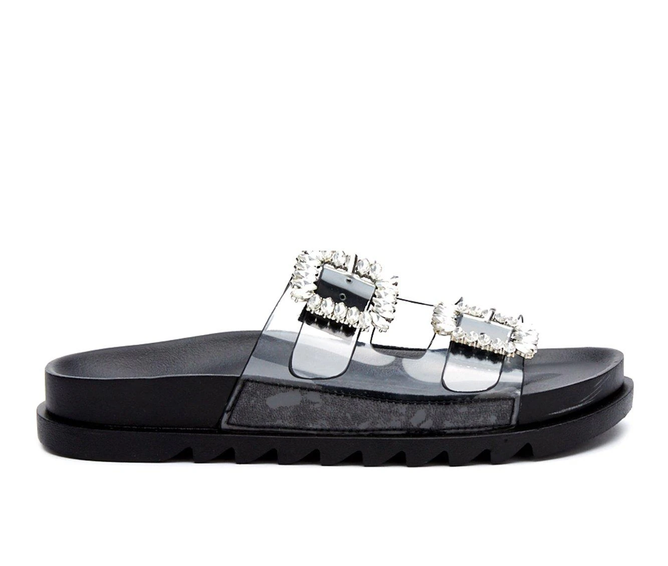 Women's Beach By Matisse Sail Footbed Sandals Black 2 Women's Beach By Matisse Sail Footbed Sandals Black - Image 2