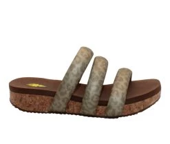 Women's Volatile Gillette Footbed Sandals Champagne