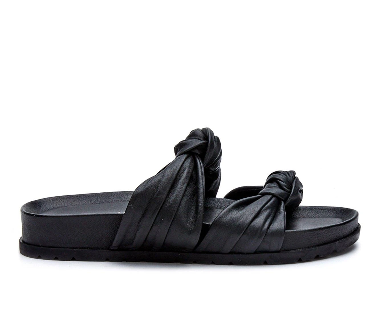Women's Coconuts By Matisse Park Ave Footbed Sandals Black 2 Women's Coconuts By Matisse Park Ave Footbed Sandals Black - Image 2