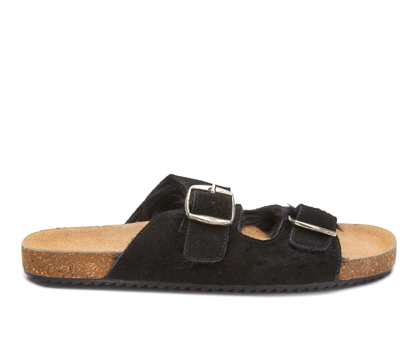 Women's Coconuts By Matisse Victory Footbed Sandals Black 2 Women's Coconuts By Matisse Victory Footbed Sandals Black - Image 2
