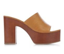 Women's Madden Girl Hill Platform Sandals Tan