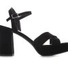 Women's Soda Slope Platform Dress Sandals Black Nu
