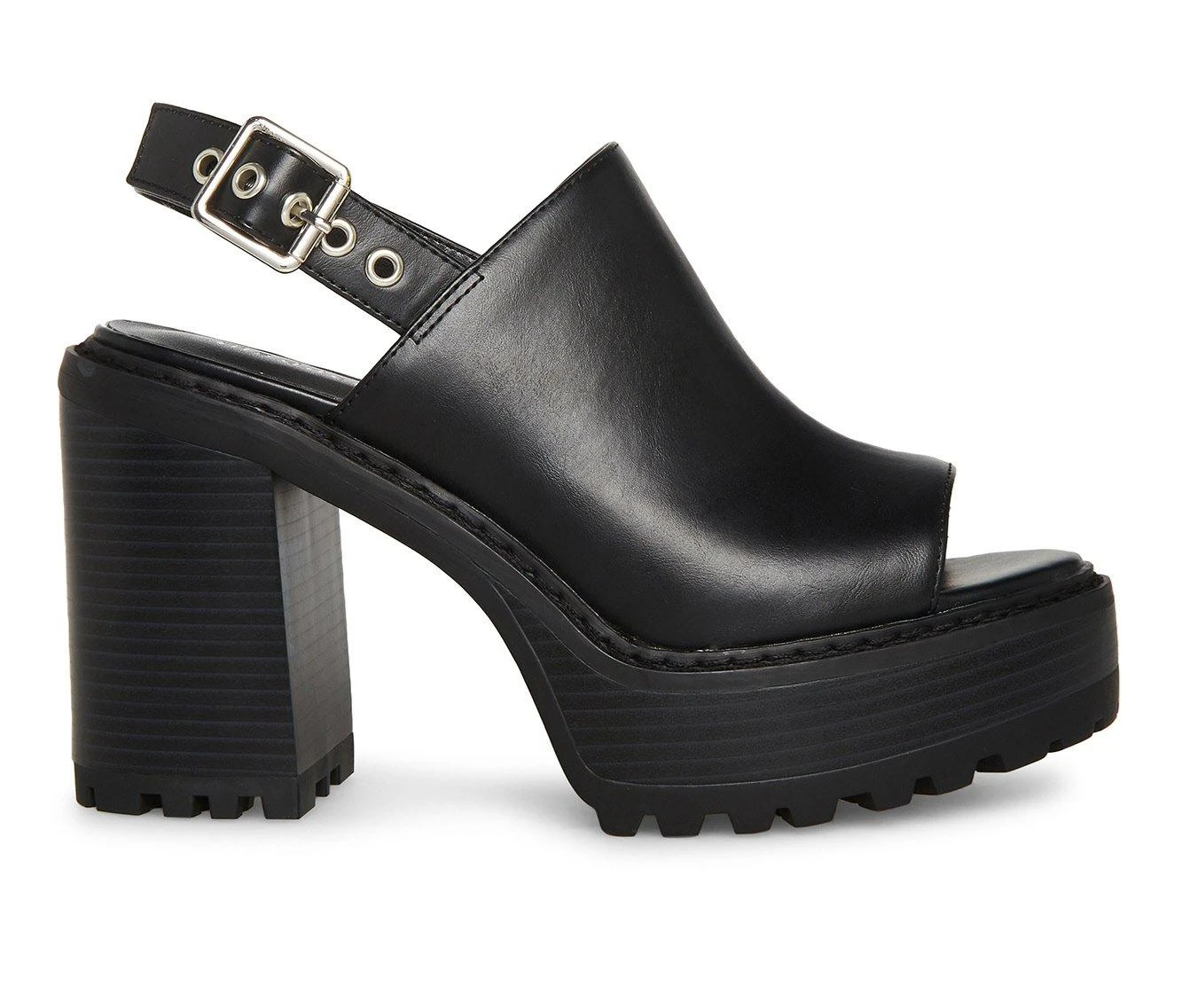 Women's Madden Girl Kellin Dress Sandals Black 2 Women's Madden Girl Kellin Dress Sandals Black - Image 2