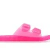 Women's MIA Jewel Footbed Sandals Neon Pink
