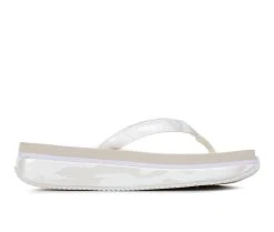 Women's Volatile Untamed Flip-Flops White Camo