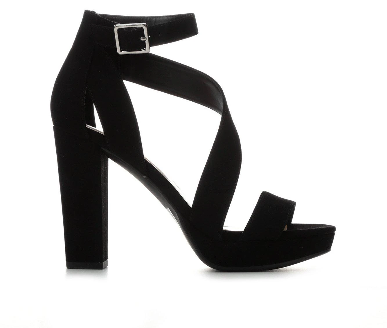 Women's Delicious Sleepy Dress Sandals Black Nubuck 1 Women's Delicious Sleepy Dress Sandals Black Nubuck