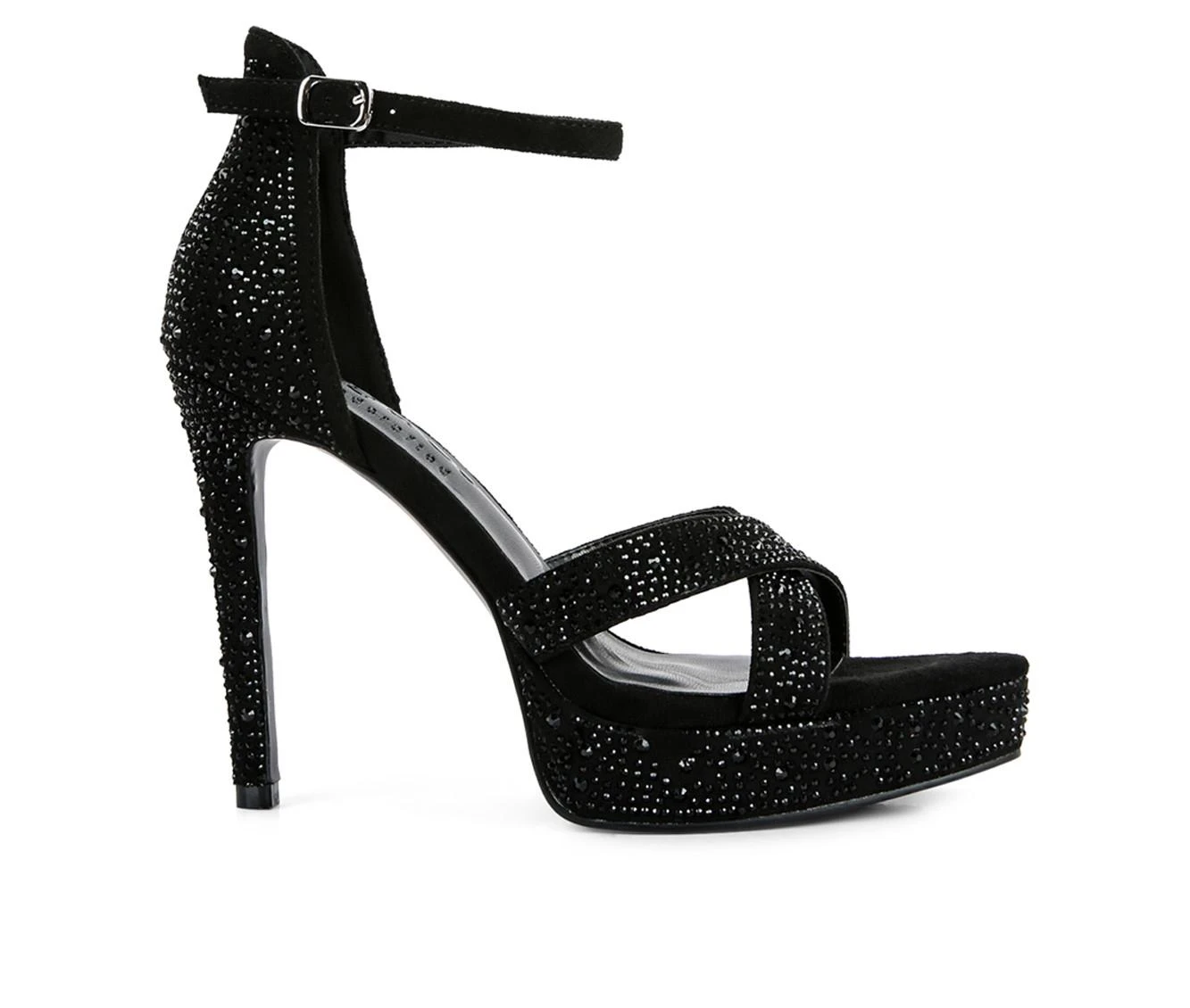 Women's Rag & Co Regalia Platform Dress Sandals Black 1 Women's Rag & Co Regalia Platform Dress Sandals Black