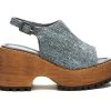 Women's Beach By Matisse Woody Platform Wedge Sandals Grey