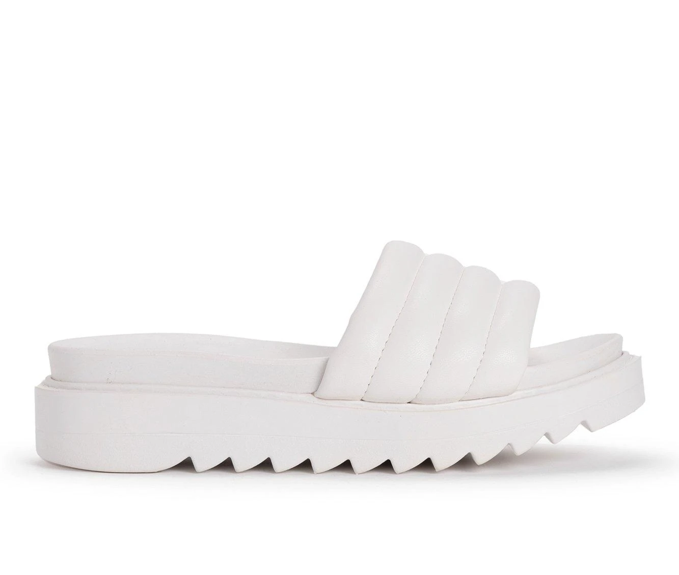 Women's MUK LUKS Sun Catcher Platform Sandals White 1 Women's MUK LUKS Sun Catcher Platform Sandals White