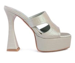 Women's London Rag PD Platform Dress Sandals Mint