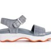 Women's MUK LUKS Roller Skate Platform Sandals Dusty Blue