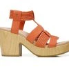 Women's Dr. Scholls Blossom Platform Sandals Coral Gold