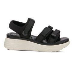 Women's Flexus BeeBee Platform Sandals Black