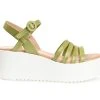 Women's Journee Collection Mirrage Platform Sandals Olive