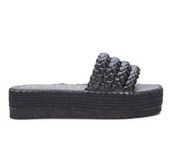 Women's Beach By Matisse Pacific Platform Sandals Black