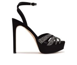 Women's Nine West GoBig Platform Stilettos Black