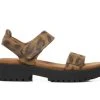 Women's Zodiac Bailey Lugged Sandals Chestnut Multi