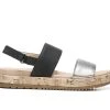 Women's Soul Naturalizer Dorri Flatform Sandals Black Pewter