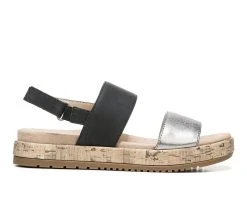 Women's Soul Naturalizer Dorri Flatform Sandals Black Pewter
