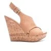 Women's Chinese Laundry Myya Wedges Camel