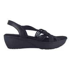 Women's Impo Esselyn Wedge Sandals Black