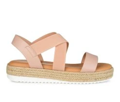 Women's Journee Collection Caroline Espadrille Sandals Blush