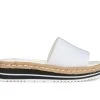 Women's Journee Collection Rosey Flatform Sandals White