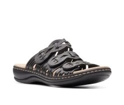 Women's Clarks Leisa Faye Sandals Black 2 Women's Clarks Leisa Faye Sandals Black -GC shoes Shop 2 1012