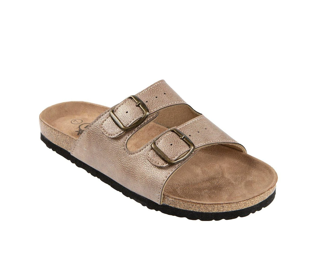 Women's Northside Mariani Footbed Sandals Bronze 3 Women's Northside Mariani Footbed Sandals Bronze - Image 3