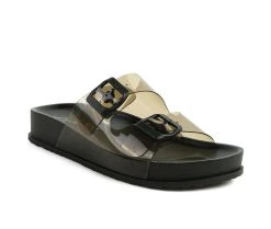 Women's London Rag Minata Sandals Black 8 Women's London Rag Minata Sandals Black -GC shoes Shop 2 127